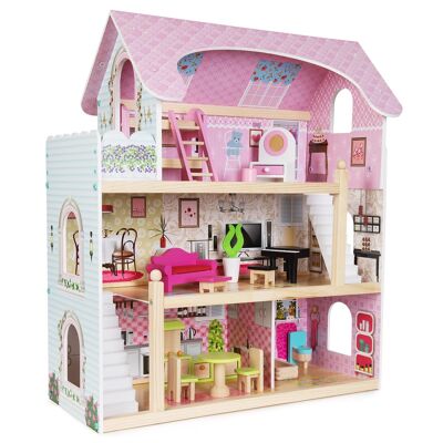 Maison de poupées en bois boppi - 4110