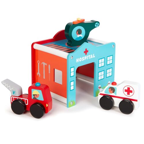 boppi Wooden Emergency Centre Set - 6728