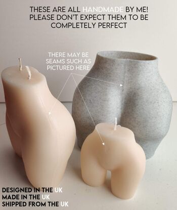 Vase de figure de femme bien roulée, corps féminin - imprimé en 3D. Marbre 6