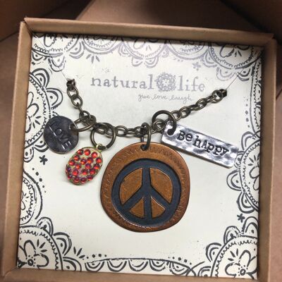 P&L NECKLACE WITH CHARMS