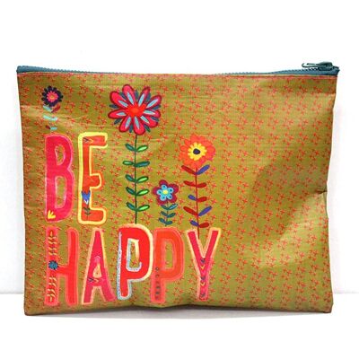 RECYCLED MATERIAL POUCH