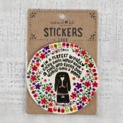 Pack de 3 stickers