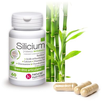 Silicium Formule Intégrale vegan - Confort et mobilité Bien-être articulaire