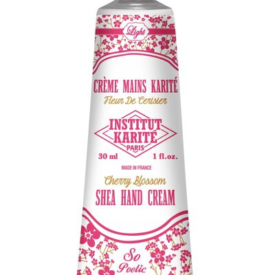 Crema de manos Cherry Blossom Light Shea - Solo tubo
