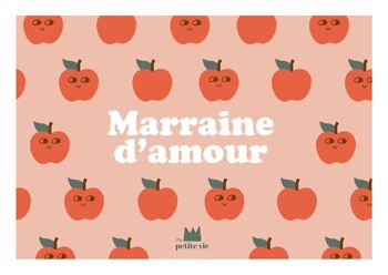 Carte de voeux - Marraine d'amour 2