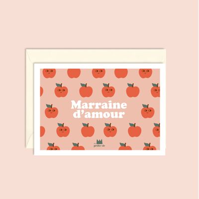 Tarjeta de felicitación - Madrina de amor