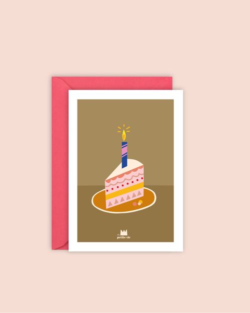 Carte anniversaire- Journée magique