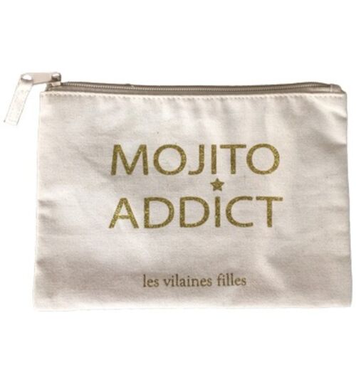 Idéal cadeau : Pochette "Mojito Addict"