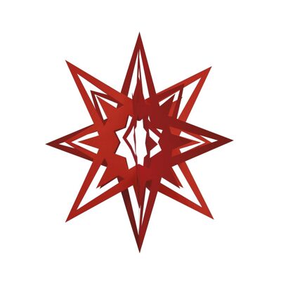 The North Star, red