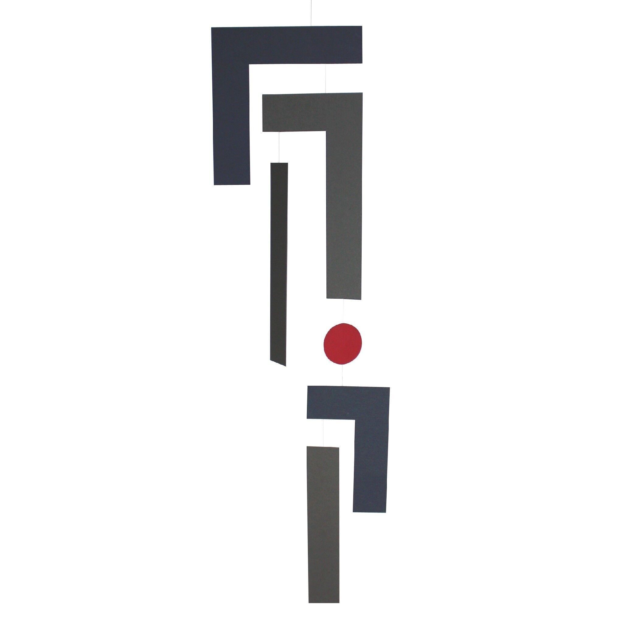 Maskulinum, blu-grigio, carta artistica da appendere