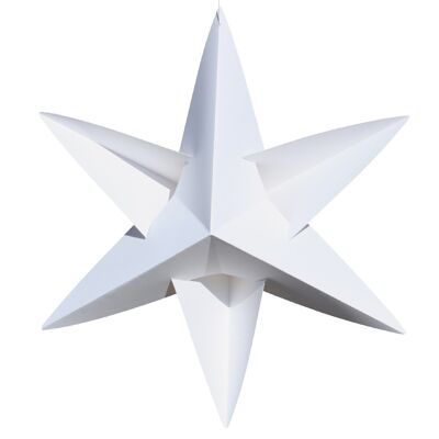 Sirius Star MEGA, white, paper ornament