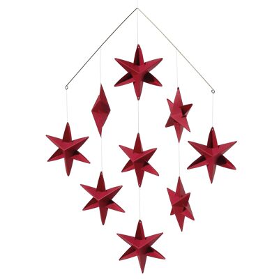 Móvil Sirius Star, mini, rojo