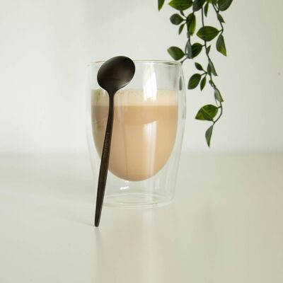 Caffe - Luxury Coffee Spoons - Set of 6 - Black