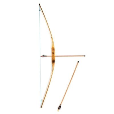 BOW WITH HOLE M + 2 ARROWS - ST027F