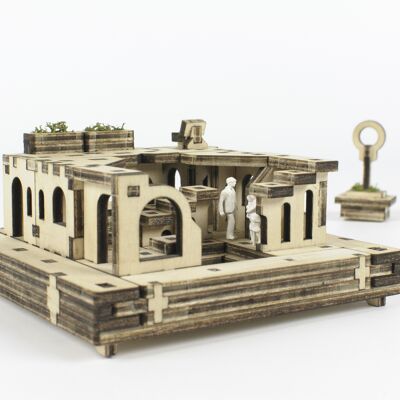 Giochi rompicapo in legno 3D "L'APPART"