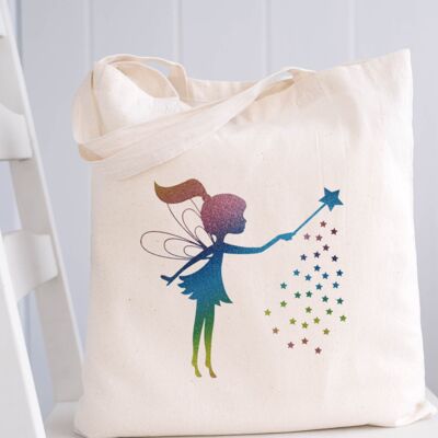 Rainbow Fairy Tote Bag