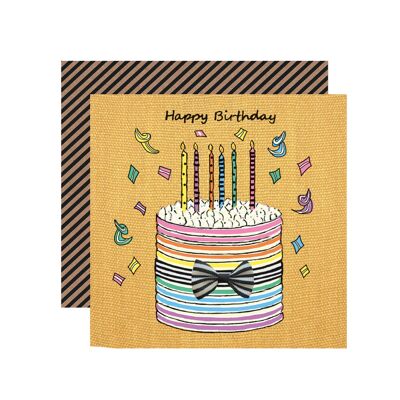 Handmade Birthday Cake Greetings Card