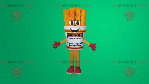 REDBROKOLY mascot giant fries cone , REDBROKO__061