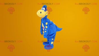 Célèbre mascotte de dragon bleu REDBROKOLY - Costume Danone , REDBROKO__064