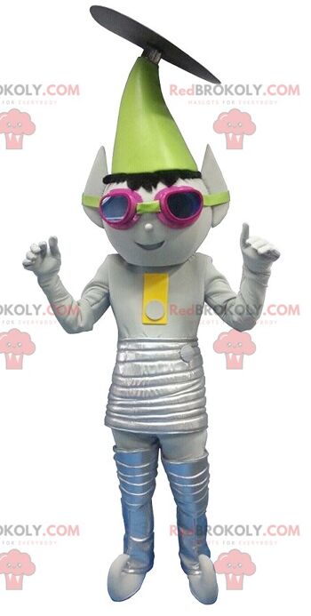 Mascotte de troll extraterrestre gris métallisé REDBROKOLY, REDBROKO__0125 3