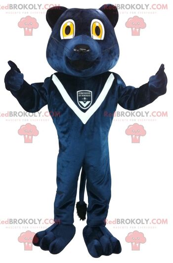 REDBROKOLY mascotte de l'ours bleu des Girondins de Bordeaux , REDBROKO__0169