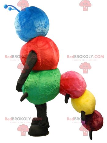 Mascotte de chenille multicolore REDBROKOLY, REDBROKO__0173 2