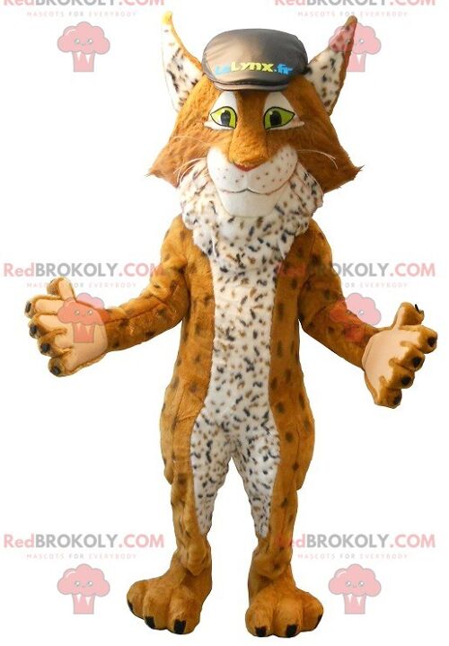 Famous lynx REDBROKOLY mascot insurance comparator REDBROKOLY mascot , REDBROKO__0190