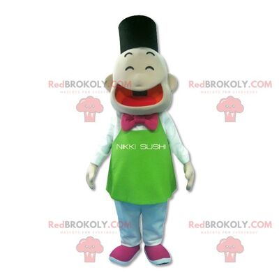 Japanese snowman REDBROKOLY mascot , REDBROKO__0211