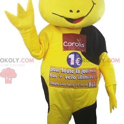 Yellow and black insect REDBROKOLY mascot , REDBROKO__0257