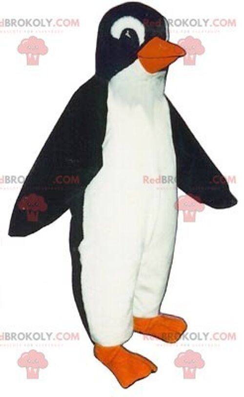 Very realistic penguin penguin REDBROKOLY mascot , REDBROKO__0316