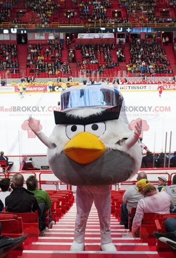 Angry birds REDBROKOLY mascotte célèbre oiseau de jeu vidéo, REDBROKO__0547