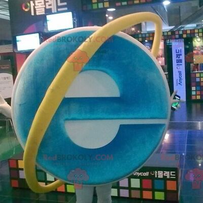 Internet Explorer computer REDBROKOLY mascot , REDBROKO__0710