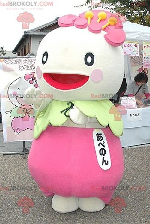 Japanese character radish turnip REDBROKOLY mascot , REDBROKO__0726