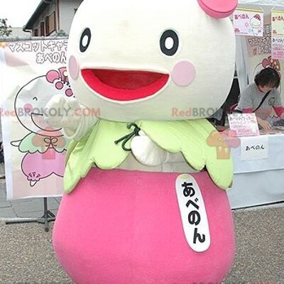 Personaje japonés rábano nabo REDBROKOLY mascota, REDBROKO__0726