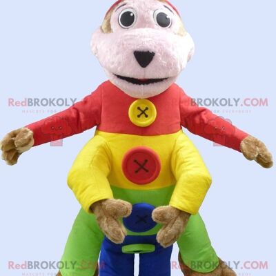 Bruco multicolore REDBROKOLY mascotte , REDBROKO__0961