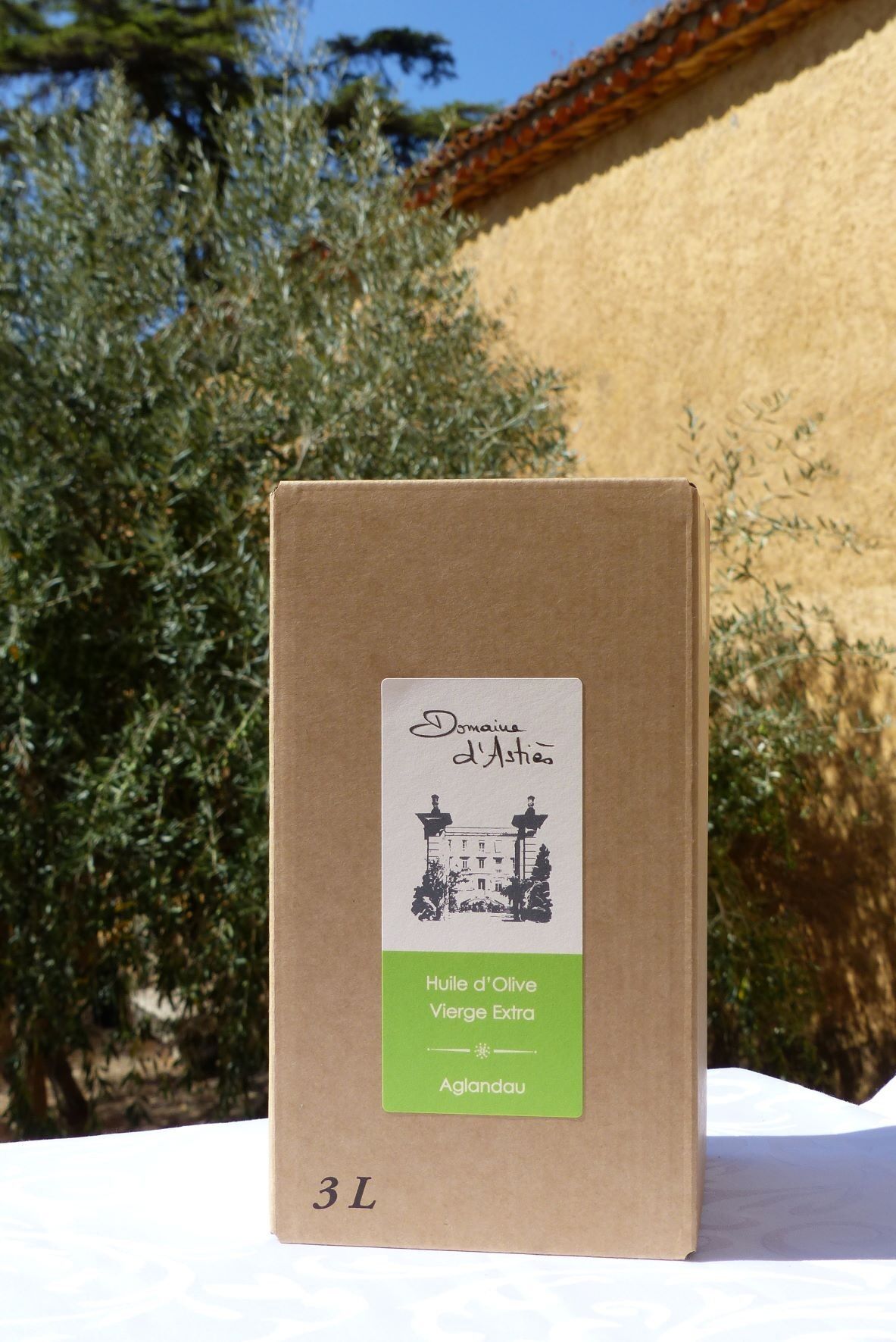 AGLANDAU extra virgin olive oil - 3 liters