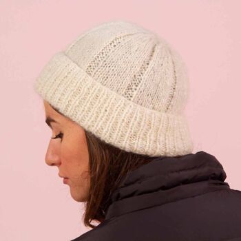 Fast Knit Bonnet Tromso noisette 3