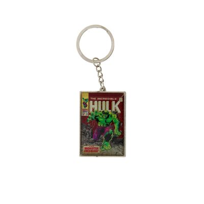 Marvel Comic Close Up Portachiavi in metallo Hulk