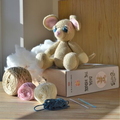 Basil The Mouse Crochet Kit