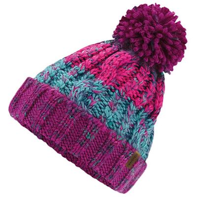 Gorro Invierno Pom Pom Rosa - Bebé