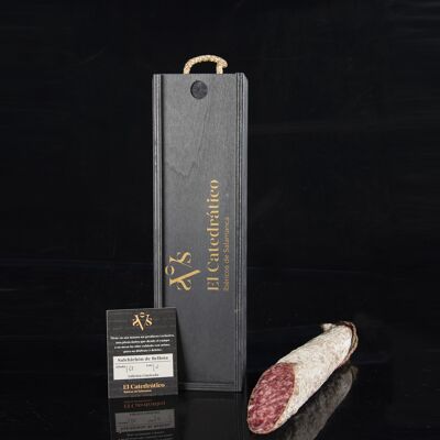 100% Iberico Bellota Salchichón (In a wooden box) - Pieces between 0.350 kg and 0.450 kg approx.