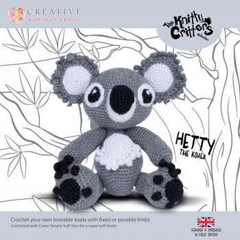 Kit de crochet Hetty le koala 2