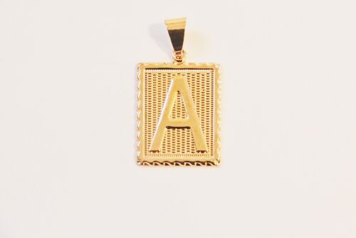 GOLDEN  L E T T E R S CHAIN - LetterGolden "A"