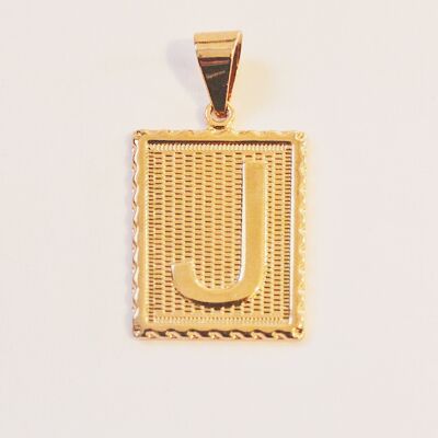 GOLDEN  L E T T E R S CHAIN - LetterGolden "J"