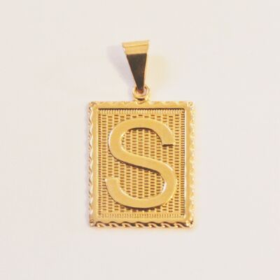 GOLDEN L E T T E R S CHAIN - LetteraGolden "S"