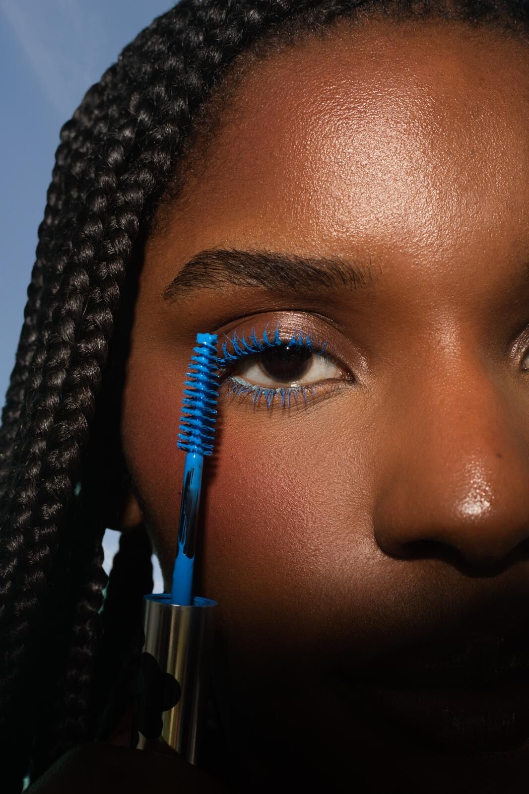 Blue Mascara