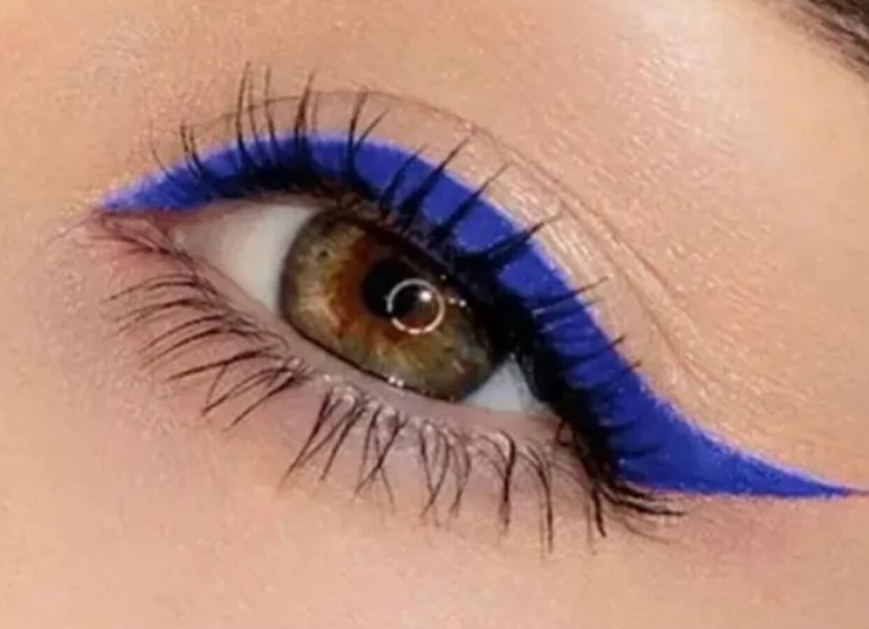 Blue Eyeliner