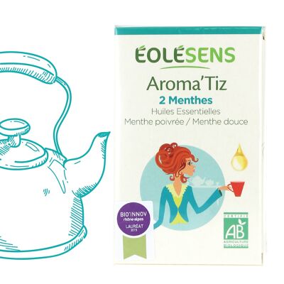 Tisana Aroma Tiz - 2 mentine