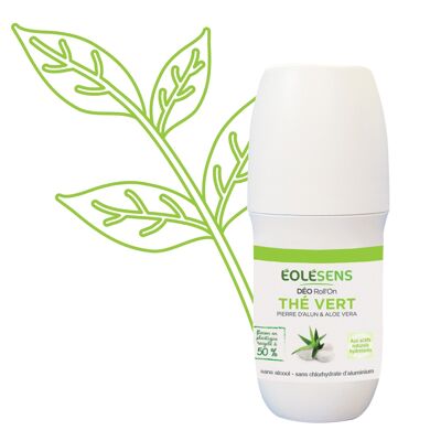 Organic green tea deodorant