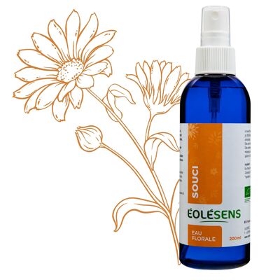 Acqua floreale biologica alla calendula
